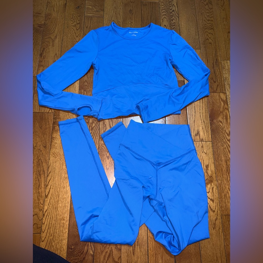 Bluenotes Vibrant Blue Activewear Set